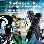 Lexipen translator pen with AI translation and accurate text recognition tech.