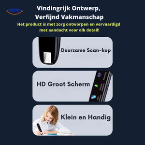 Lexipen translator pen with HD display, durable build, and compact format.