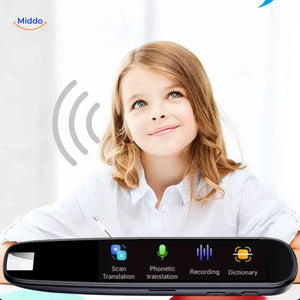 Lexipen translator pen designed for kids with audio feedback and scanning.