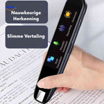 Lexipen translator pen demonstrating smart text recognition and accuracy.