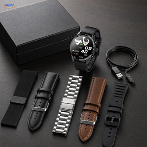 LIGE™ Bluetooth Calling Smartwatch | Versatile Strap Styles - full kit
