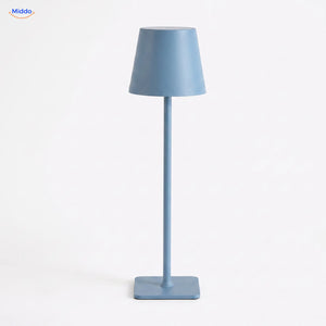 Lumiset rechargeable table lamp blue dimmable