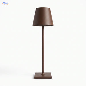 Lumiset rechargeable table lamp brown dimmable