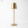 Lumiset rechargeable table lamp gold dimmable