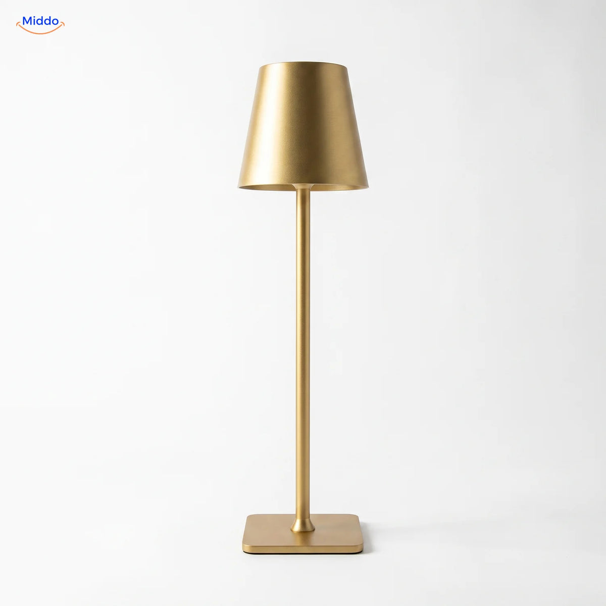 Lumiset rechargeable table lamp gold dimmable
