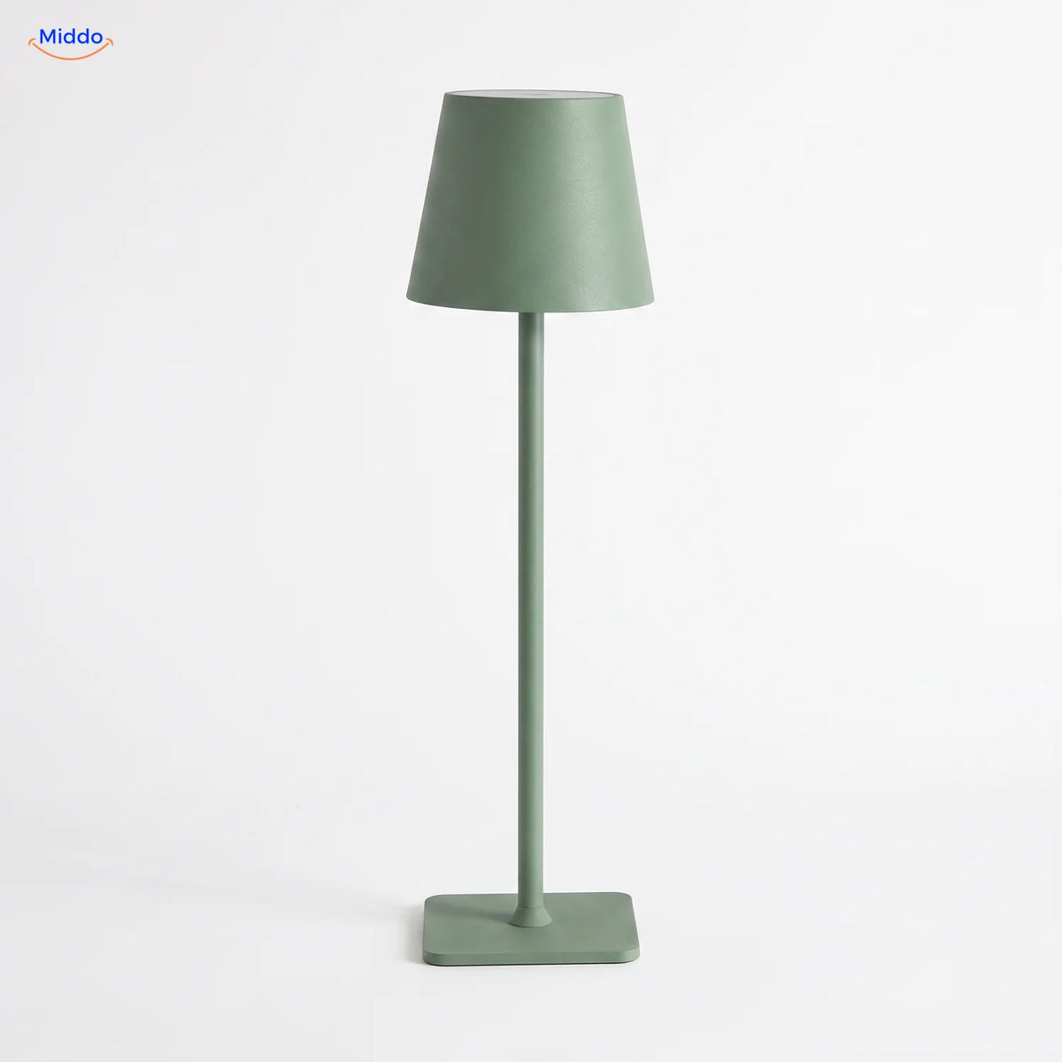 Lumiset rechargeable table lamp green dimmable