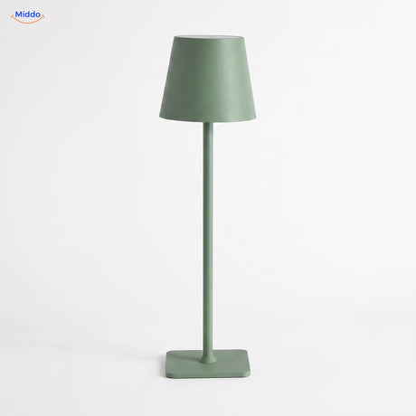 Lumiset rechargeable table lamp green dimmable