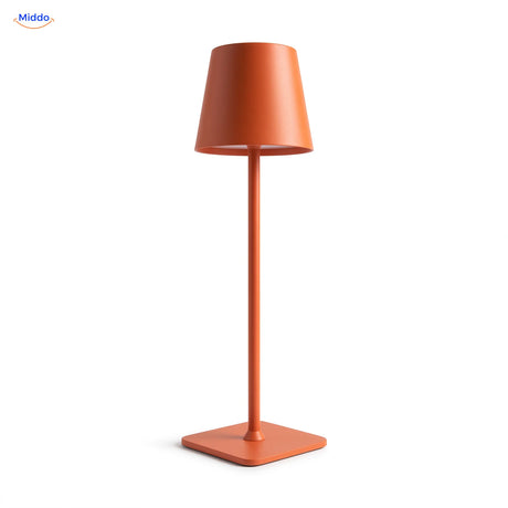 Lumiset rechargeable table lamp orange dimmable