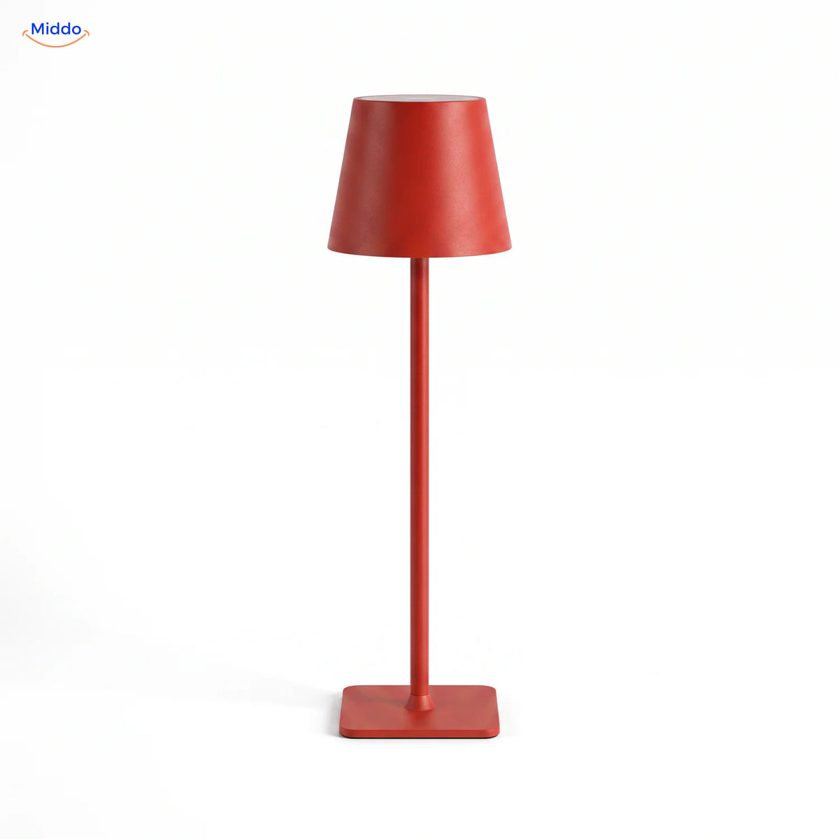 Lumiset rechargeable table lamp red dimmable