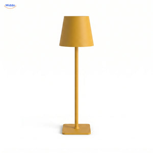 Lumiset rechargeable table lamp yellow dimmable