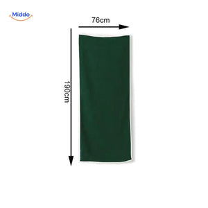 Beach towel dimensions and size specifications for the magnetic microfiber model.