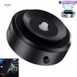 MagnaMount 360° magnetic car phone mount with suction cup on dashboard