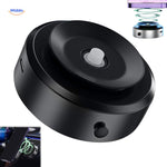 MagnaMount 360° magnetic car phone mount with suction cup on dashboard