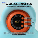 Magnetic massage function targeting key neck acupressure points.
