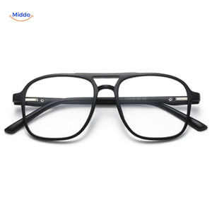 Classic magnetic sunglasses frame shown with swappable lens attachments for versatile everyday wear.