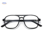 Classic magnetic sunglasses frame shown with swappable lens attachments for versatile everyday wear.