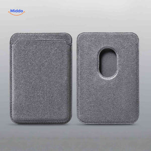 black AlcantaPro Card Holder close-up image 5
