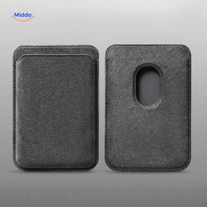 black AlcantaPro Card Holder product view image 4