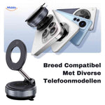 MagSafe compatible phone holder shown fitting multiple iPhone models including latest releases
