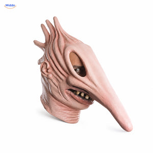 MaitlandMorph™ Adam & Barbara Full-Head Halloween Horror Mask | For Halloween Parties - Adam Mask