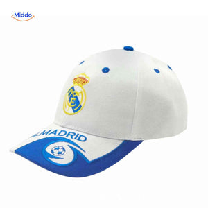 Manchester City football cap with breathable, adjustable design.