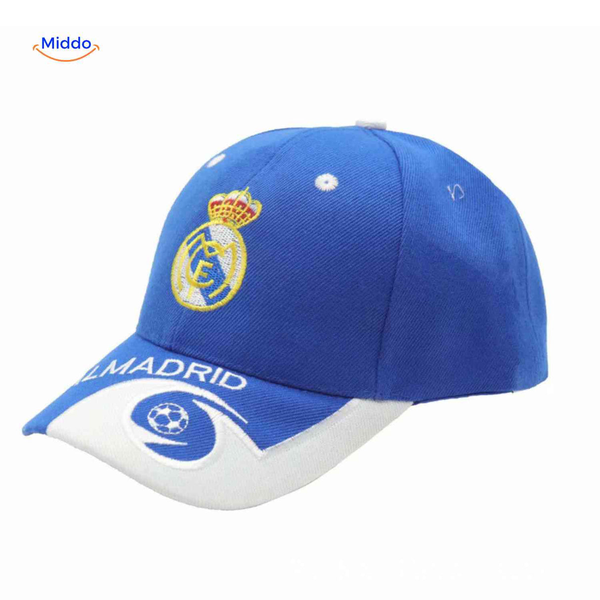 Manchester United football club cap with embroidered logo.
