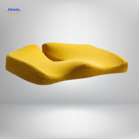 Durable memory foam seat cushion suitable for outdoor furniture and versatile seating applications.