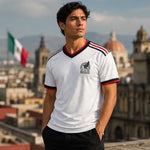 Mexico 2026 World Cup supporter jersey in white official colors.
