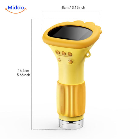 Playful yet educational microscope inspires young explorers to discover science.