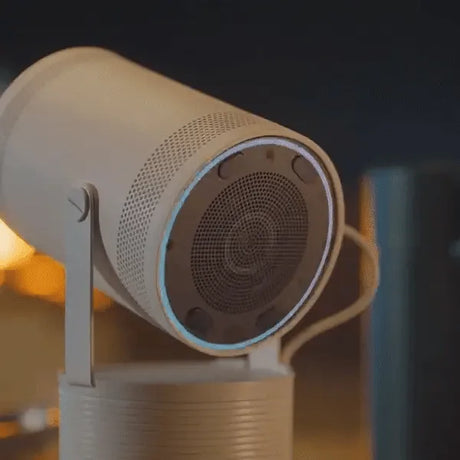 360 Smart Projector PRO with ultra HD resolution and Bluetooth connectivity for immersive home cinema.