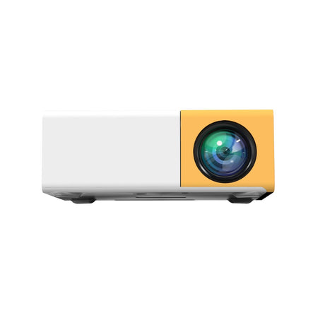 MiniBeam HD front-facing lens projects sharp HD image and crystal-clear display
