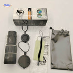 Night vision monocular with tripod and complete set of accessories included.