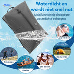 Vacubag multifunctional waterproof storage bag ideal for travel and swimming gear.