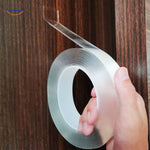 NanoGrip double-sided tape on roll, ready for multiple applications.