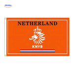 Netherlands national football team flag with vibrant design, waterproof and colorfast.