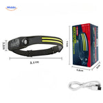 NightRay headlamp model with full packaging and accessories