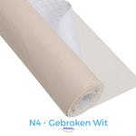 Off-white leather repair patch ideal for cream and neutral-toned upholstery.