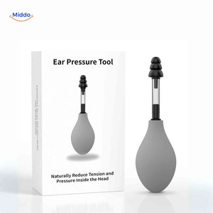 OtoRelief product packaging and included application tool for easy use.