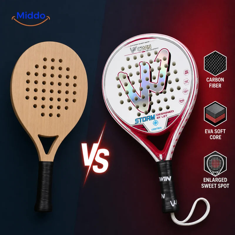 PadelPro beginner padel racket set comparison