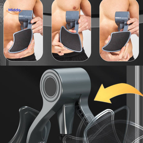 CoreMaster trainer side-by-side product presentation showing design and scale.