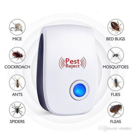 Pest repeller providing comprehensive protection against crawling and flying insects.