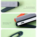 Hairaway pet hair remover detail view showing product construction and features.