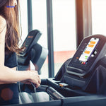 Magnetic mount in use during gym and fitness activities