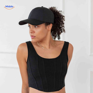Ponylite™ Ponytail Cap | Magnetic Closure & Quick-Dry Comfort
