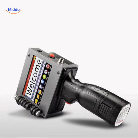 PrintPro Ink portable handheld inkjet printer in real-world production and packaging environments.
