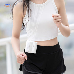 Compatible portable mini fan works with various clips and attachment options.