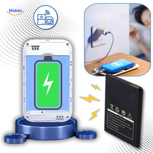 Portable router features removable battery and USB Type-C charging.