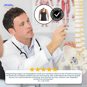 Expert review of ShapeBoost PowerVest 2.0 compression vest for posture correction.