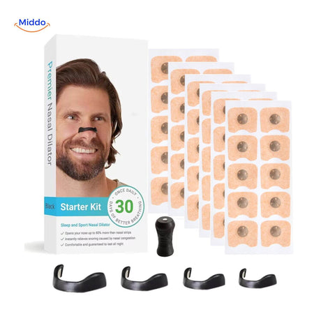 Premium magnetic nasal dilator for optimal breathing support.