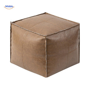 Premium ergonomic leather tatami cushion provides supportive seating solution.